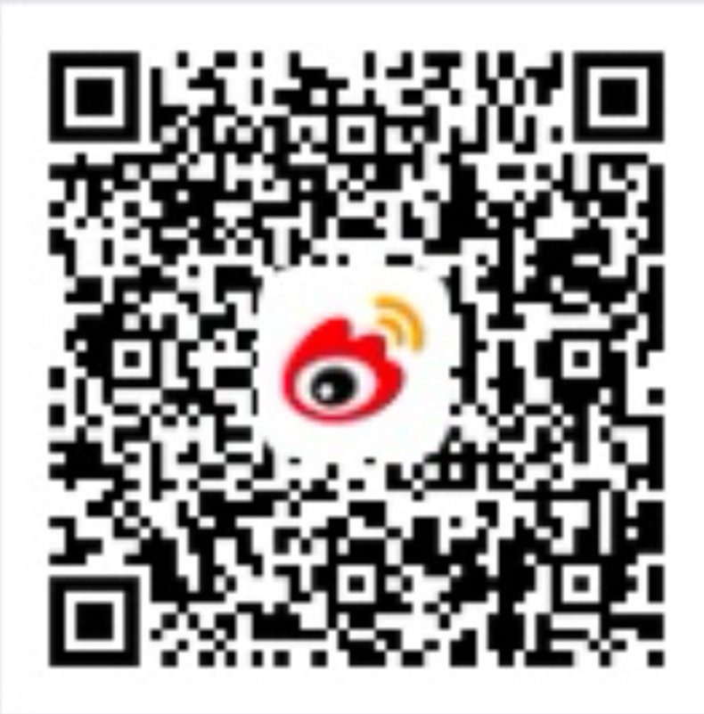 扫码关注微博